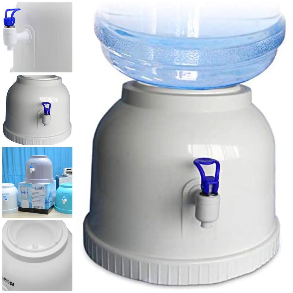 Mini Water Dispenser Grey ABS Plastic Kitchen Use