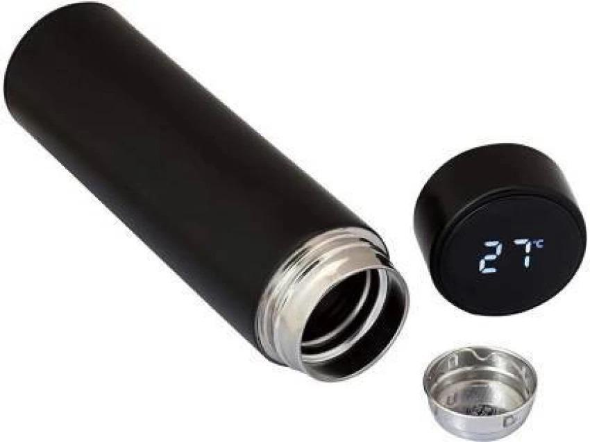 Smart Digital Thermos Bottle 500ml Stainless Steel Black