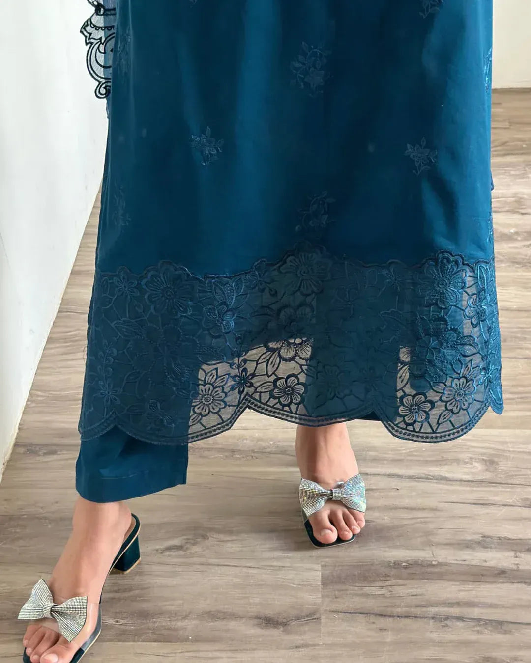 Mystic Glaze -3 Piece Embroidered Lawn Cotton Suit
