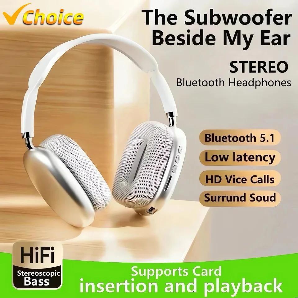 P9 Wireless Headphones Bluetooth 5.3 RGB Color Options